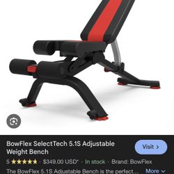 New Unopened Bowflex Bench