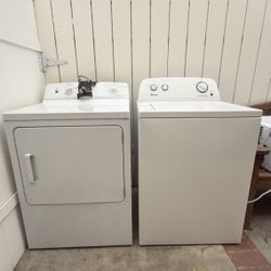 Washer And Dryer Amana GE 