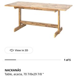 IKEA NACKANAS Dinning Table 