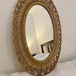 Vintage Burwood 30” Oval Mirror 1980 - Excellent Condition 
