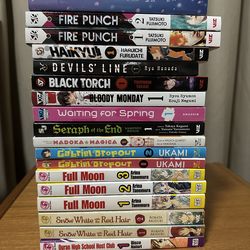 Random Manga Book Collection