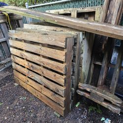 9-Pallets -FREE You Haul