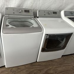 Ge Washer & Dryer Both Works Well /60 Day Warranty Located At:📍5415 CARMACK RD TAMPA FL 33610📍📲813~707~4791