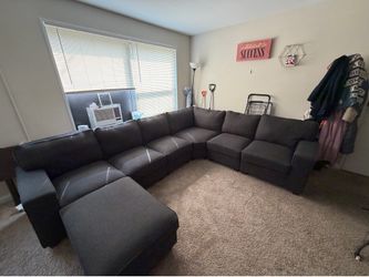 Dark Gray Sectional Couch