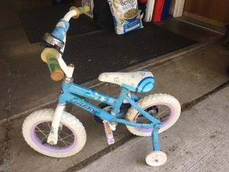 Girls Bike w/ Training Wheels