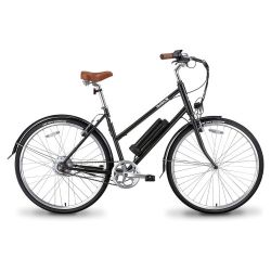HURLEY Amped ST Electric Bikes Hybrid Single Speed Step Thru E-Bike