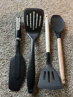 Spatuals, spoon & scraper. Perfect for someone starting out in an apartment.