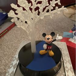 Mickey Mouse 25th Anniversary Limited Edition Tree Statue Light