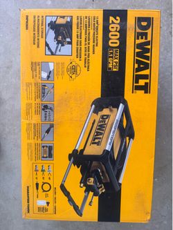 Brand new unopened Dewalt 2600 psi Pressure Washer