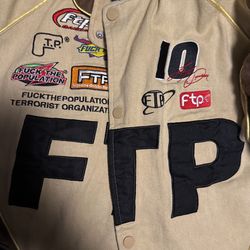 FTP Racer Jacket Brown