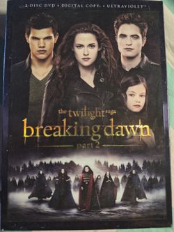Twilight Saga: Breaking Dawn Part 2 DVD