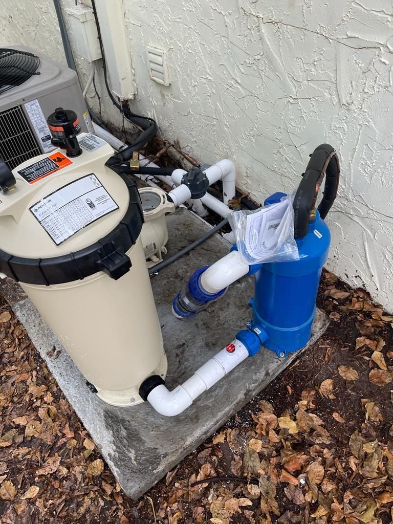 Pool heater heat / exchanger pump HES-5AC