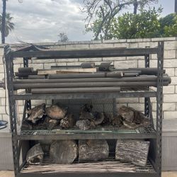 Heavy-Duty Metal Storage Rack – 77”W x 72”H x 24”D (West Covina)