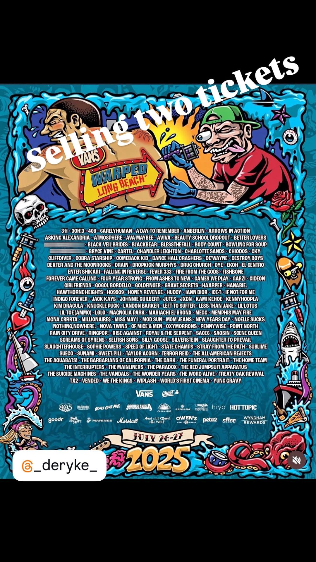 Warped Tour Long Beach Tickets