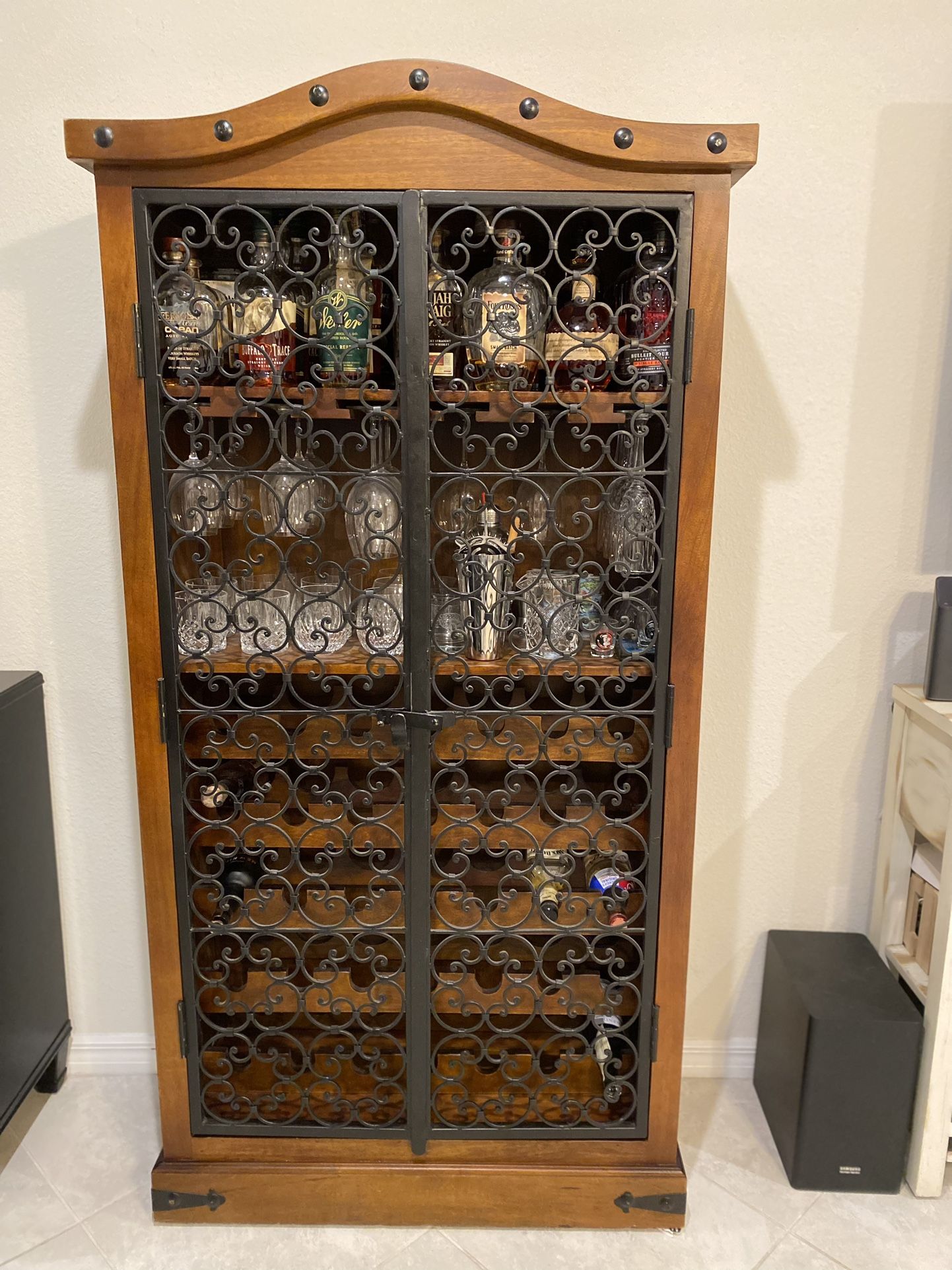 Pier One Lawana Wine Armoire