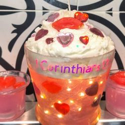 Light-up Scented Valentine's Day Candles Set 