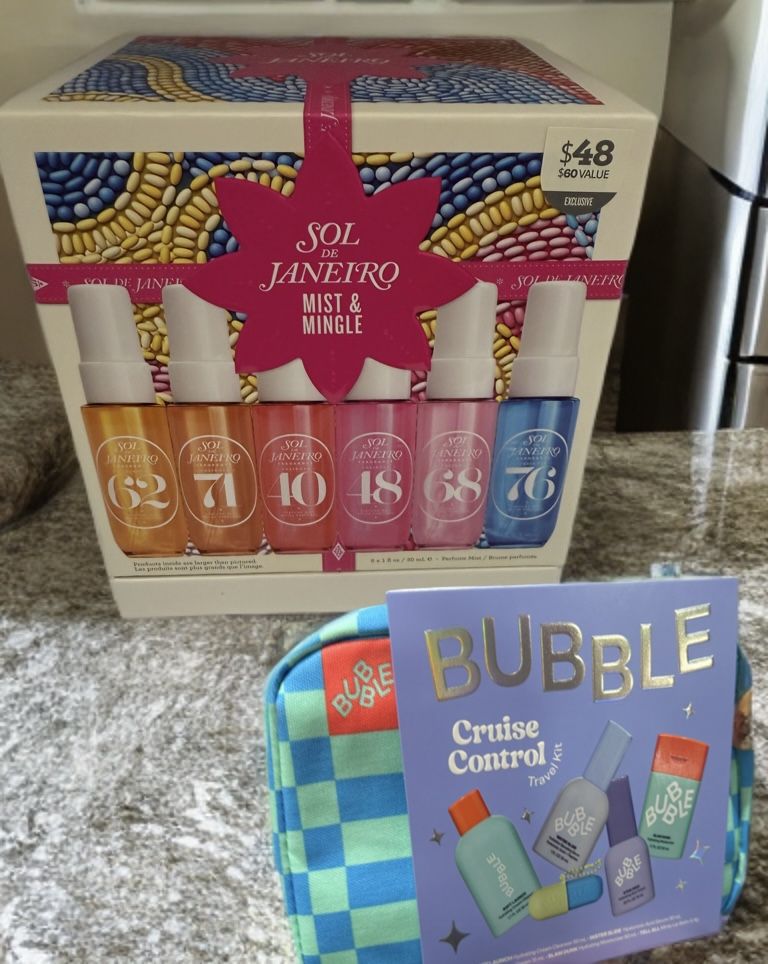 Brand New Sol Janeiro Set & Bubble Travel Set Brand New