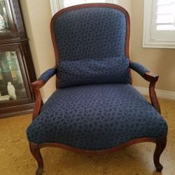 Sam Moore Chair With Matching  Ottoman