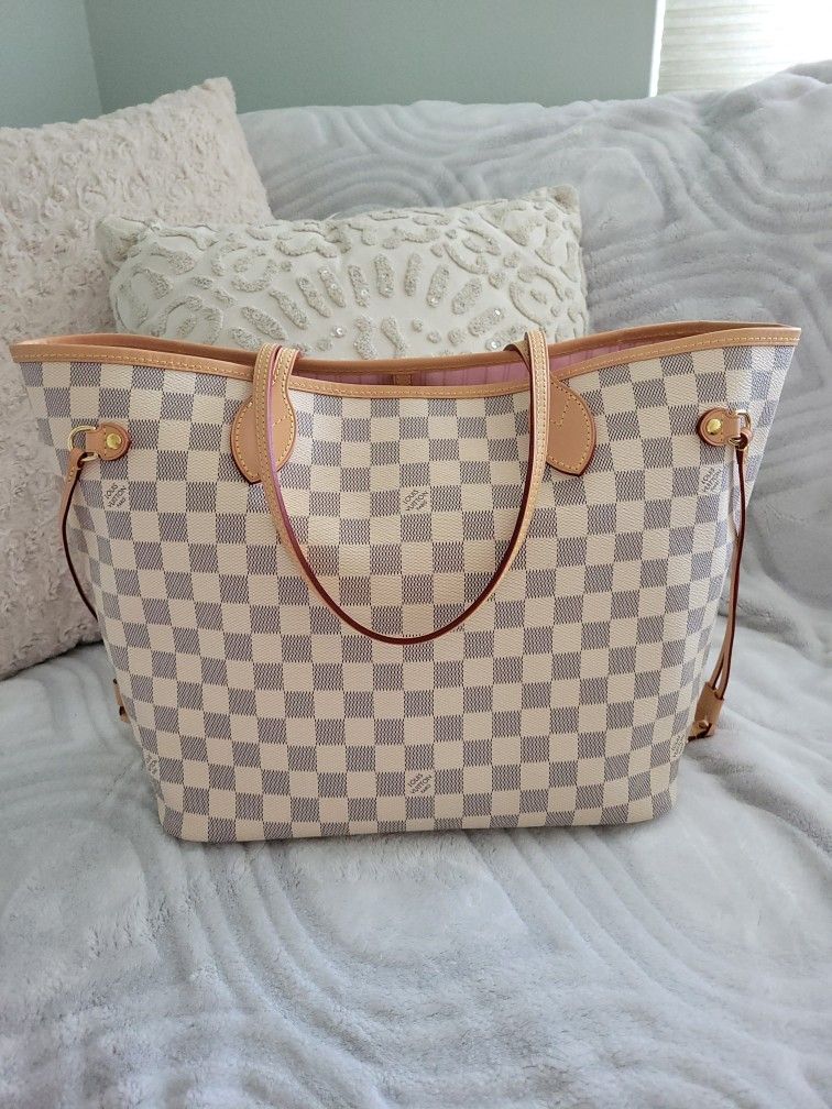 Louis Vuitton Neverfull MM Damier Azur