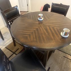 High Top Table And Chairs