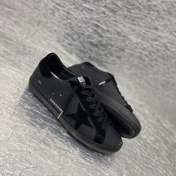 🔥 Golden Goose Superstar Triple Black Sneakers 