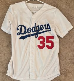 Cody Bellinger 35 Los Angeles Dodgers Jersey Mens Size M White Short Sleeve