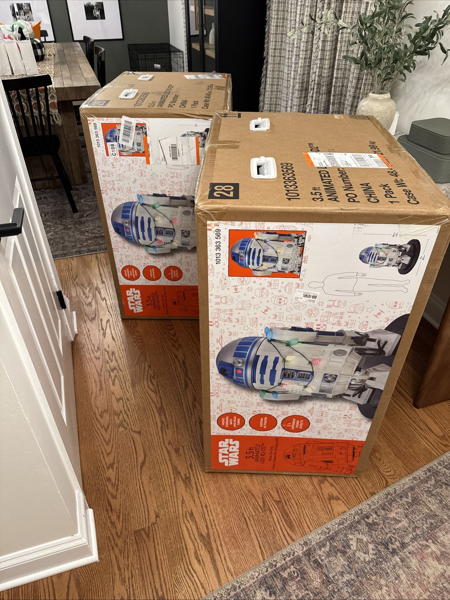 Star Wars 3.5ft Animated LED R2-D2 with Sound and Light Effects