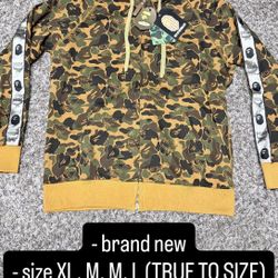 bape x mcm jackets