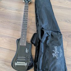 Traveler HCT-SH Hofner Electric Guitar + Bag & Extras