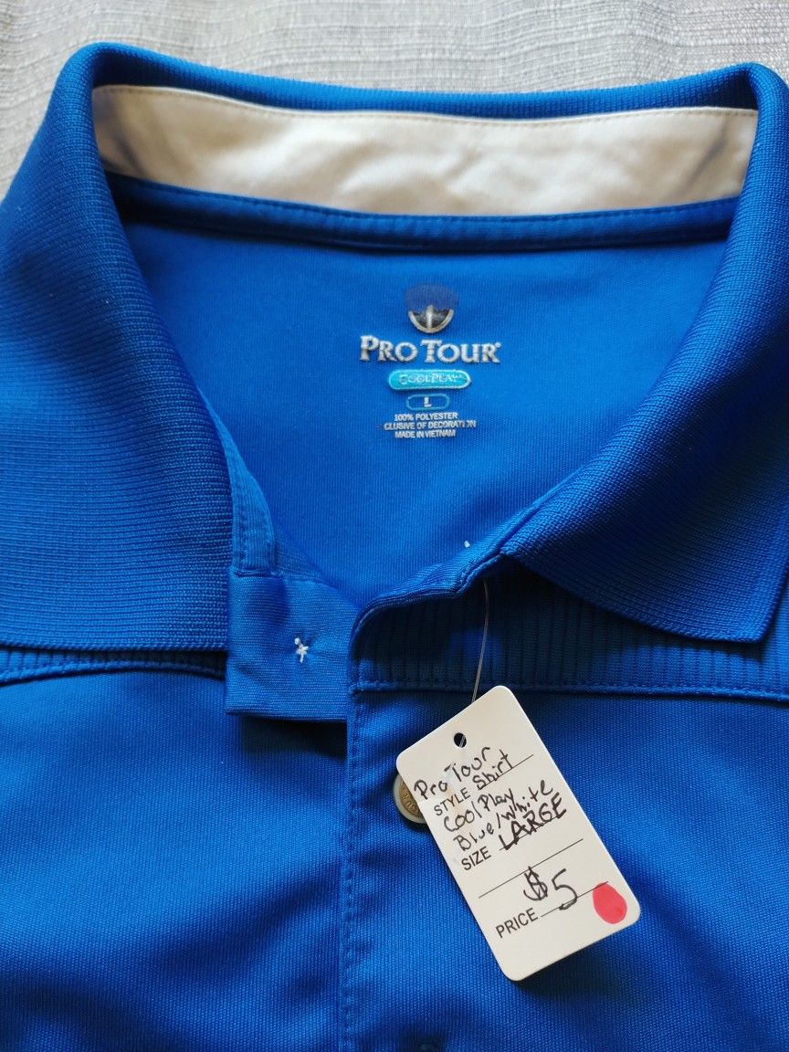 PRO TOUR "COOLPLAY" SHIRTSLEEVE POLO SHIRT