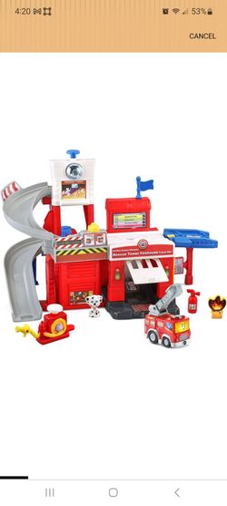 VTech Go! Go! Smart Wheels Rescue Tower Firehouse