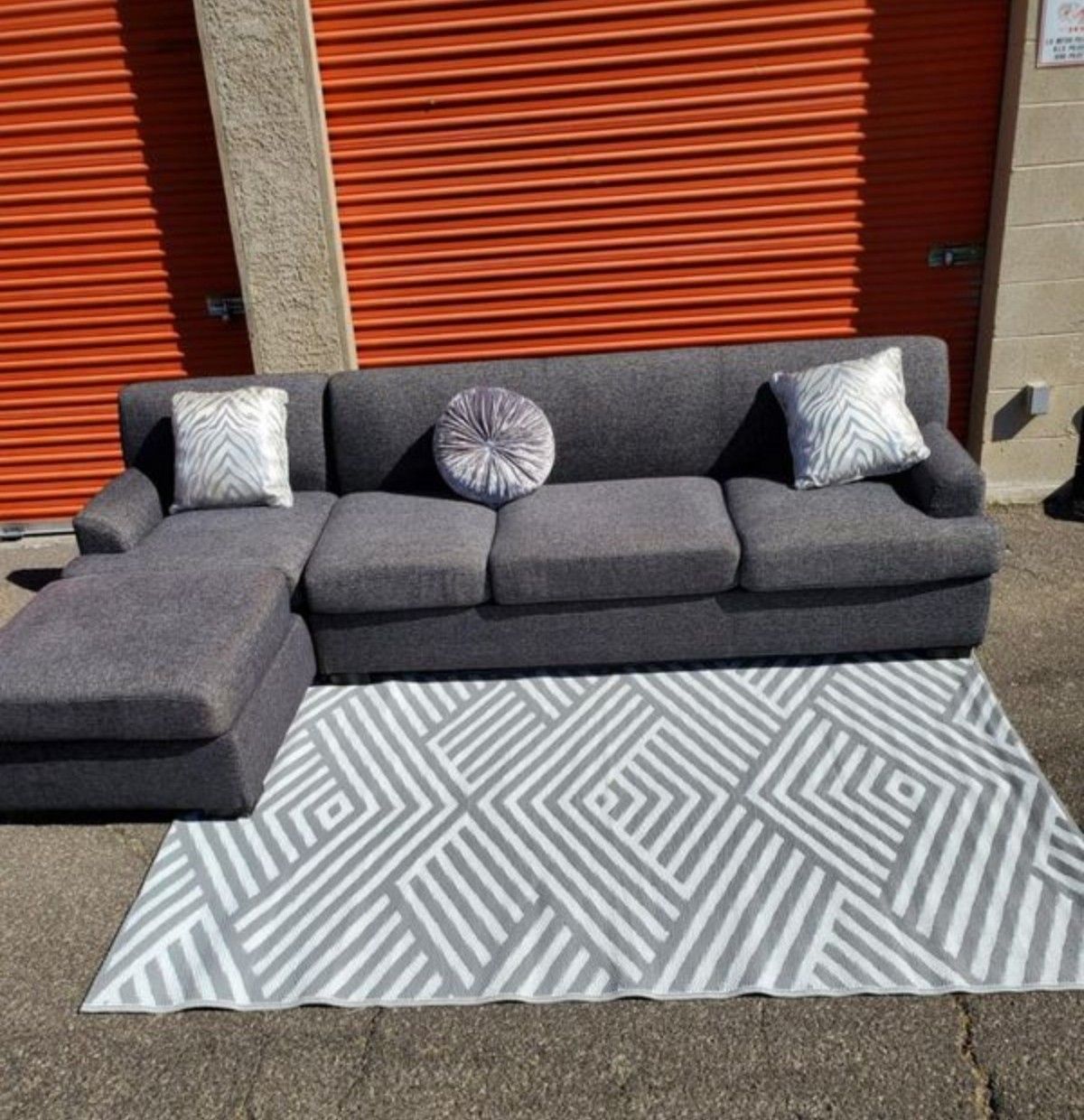 Gray Sectional, Couch DELIVERY AVAILABLE