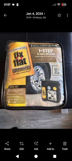 Tire repair kit