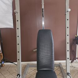 Squat Rack,  Full Workout Set