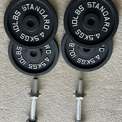 1” Dumbbells 20lbs