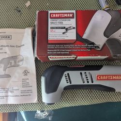 Craftsman Multi+Tool Only.12 V. NEW