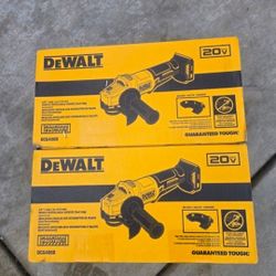 Dewalt 20v Grinders Brushless Brand New Tools Only 