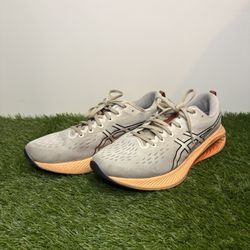 Asics Gel-Excite 10 Running Shoes Men’s Size 10 Cream with Orange color 