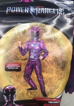 Halloween costume Pink power ranger