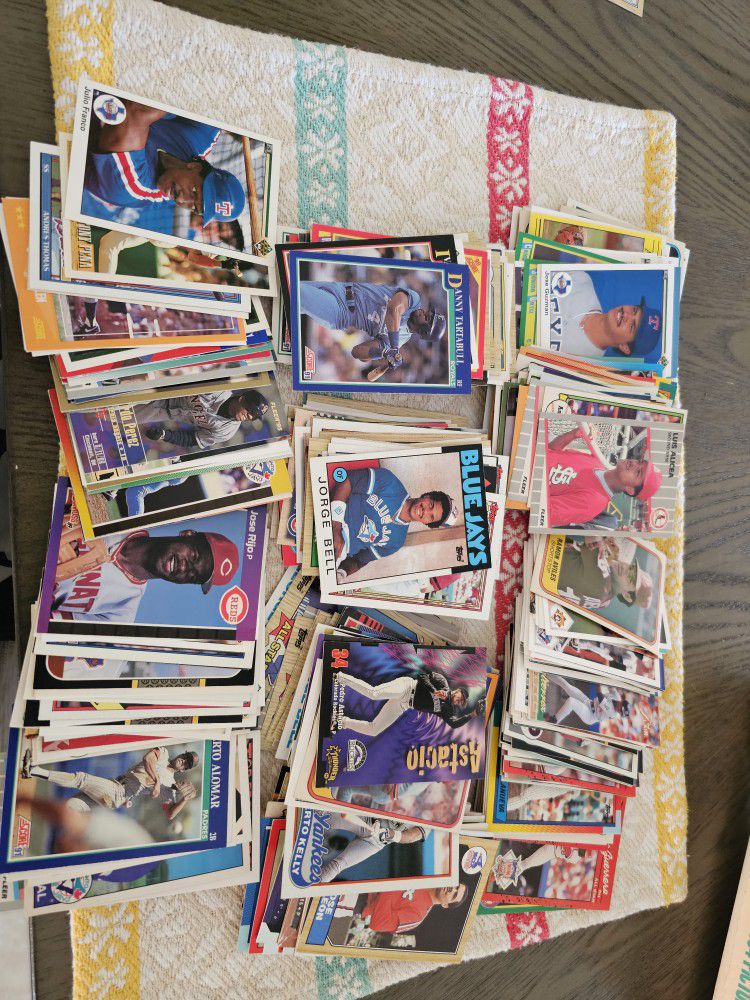 Latino BASEBALL PLAYERS CARDS 2 1/2 BOXES FULL '80'S TO '00'S 