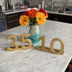 Wedding Table Numbers 
