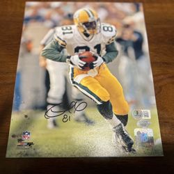 Green Bay Packers Desmond Howard signed 8 x 10 photo