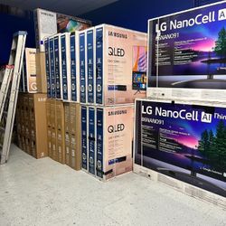 Anything From 32-98” Inch TVs Available! $0 DOWN