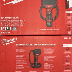 Milwaukee M12 M-Spector 360-10ft Inspection Camera Kit. Model #2324-21