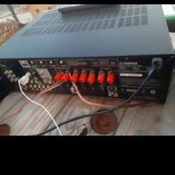 YAMAHA RX-V567 7.1 AV RECEIVER WITH REMOTE CONTROL AND HDMI PORTS $225 FINAL PRICE SAME DAY SHIPPING 