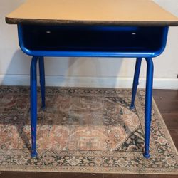 Vintage Antique Kids School Desk 