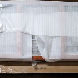 Free Standing Dog Gate, 37" - 68" Wide Pet Gate for Fireplace Stairs Doorways, Metal Adjustable Pet Fence Indoor, Christmas Tree Gate (Metal-Black