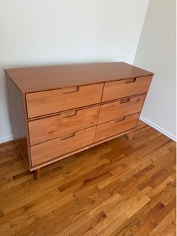 Solid wood dresser