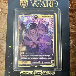 2024 GamerSupps V Card Vtuber Womp Snack Promo Card Rare