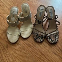 Guess Heels Size 7  SM Size 7